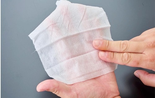 摩擦テスト、表面粗さは平均以上の結果! おしりふきおすすめ イメージ