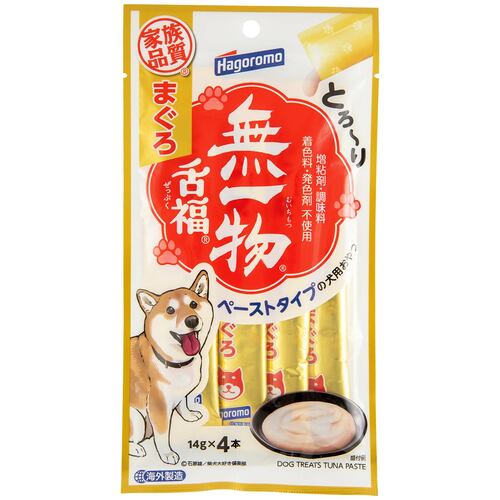 犬用おやつおすすめ はごろもフーズ 無一物 舌福 まぐろ ペーストタイプ イメージ1