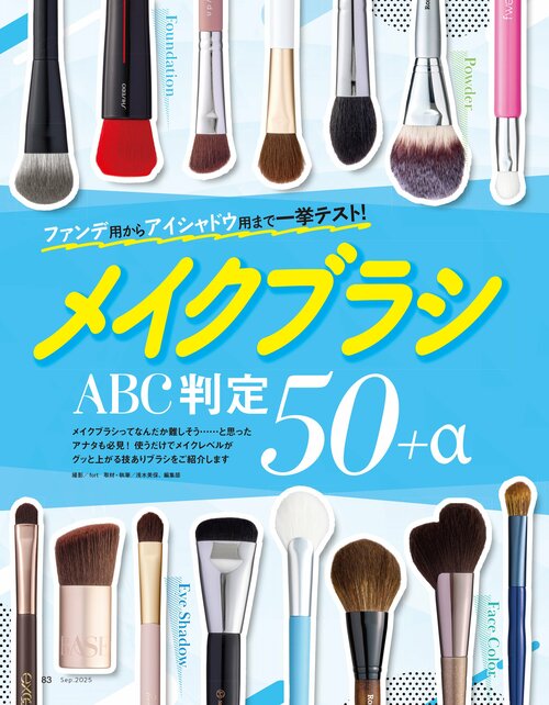 雑誌『LDK the Beauty』がシェーディングブラシをテスト! シェーディングブラシおすすめ イメージ