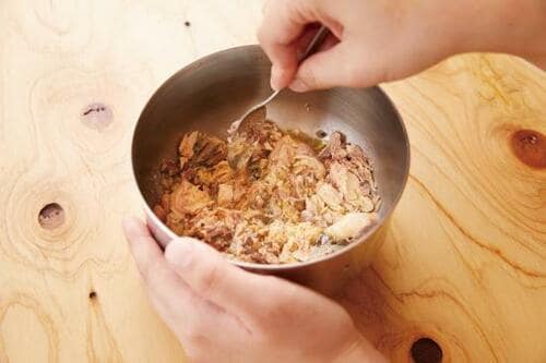 ほぐしサバとオリーブオイルとレモンのサンドイッチ イメージ4