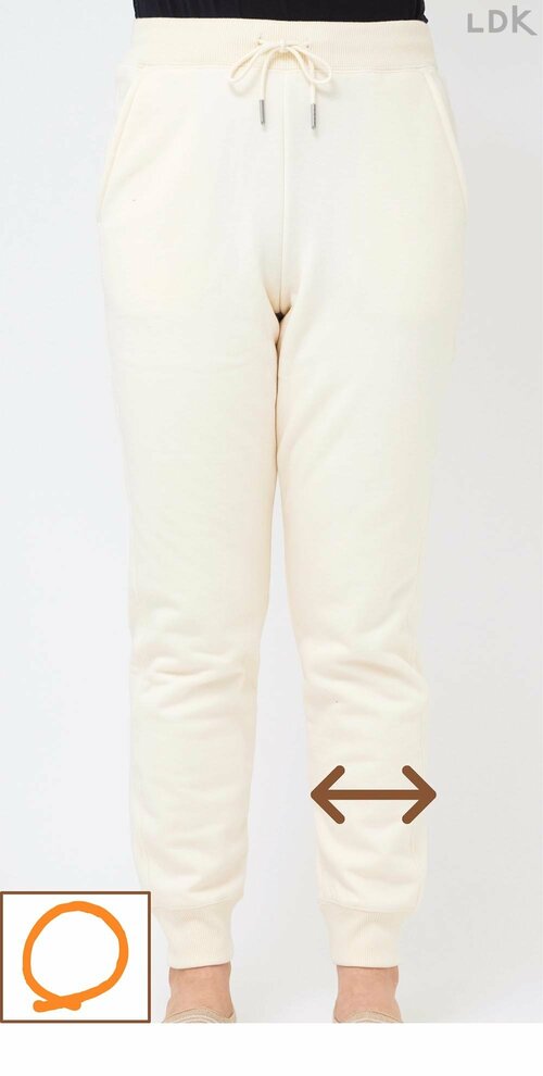 デザイン 裏起毛スウェットパンツおすすめ イメージ