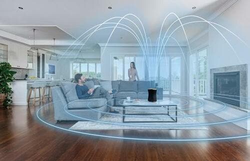 新しいポイント1:「360音源」で部屋中どこに置いても楽しく聴ける! イメージ2