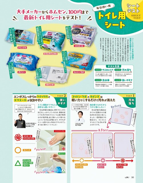 流せるトイレクリーナーのテスト方法 流せるトイレクリーナーおすすめ イメージ