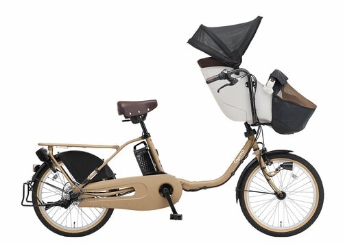 前乗せタイプ：子どもが視界に入り安心感がある 電動アシスト自転車おすすめ イメージ