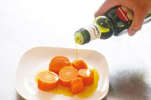 ［にんじん］分厚く切って下ゆで＋オイルで イメージ2