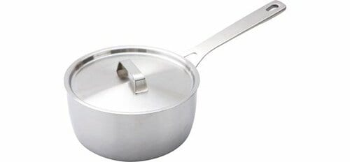 無印良品:ステンレスアルミ:全面三層鋼:片手鍋:鍋:なべ:キッチン