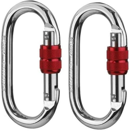 6位: 重いのが難点だけどコスパに優れた「CAMPSTORS」 カラビナおすすめ イメージ
