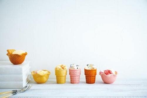 安物アイスもおしゃれデザートに! “セリア”のアイスコーン風カップ イメージ7