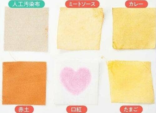 前回のリアル汚染布 洗濯洗剤おすすめ イメージ