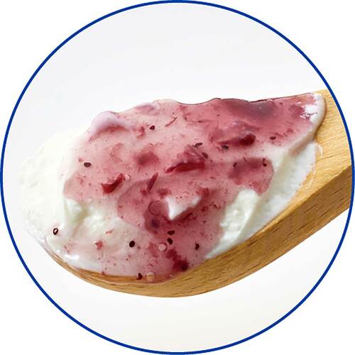 ヨーグルトおすすめ 森永乳業 ギリシャヨーグルト パルテノ ブルーベリーソース入 イメージ2