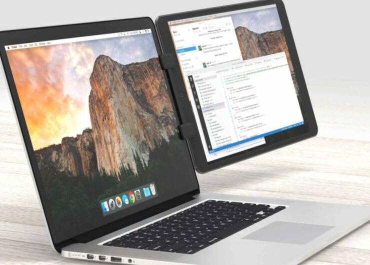 タブレット置き場の新定番「Mountie+」｜PCモニタにくっ付ける“クリップ”が便利です