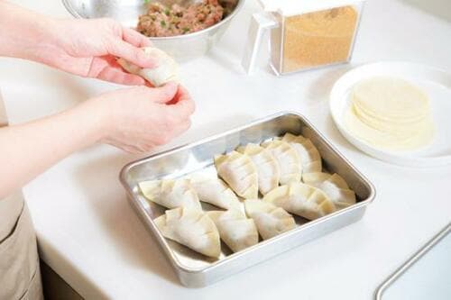誰でもかんたんに美しい餃子ストレスからも解放されます! イメージ