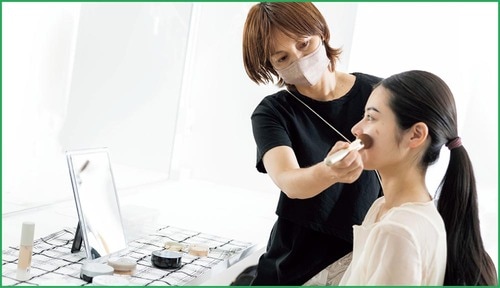 1:仕上がり 石けんで落とせるファンデーションおすすめ イメージ
