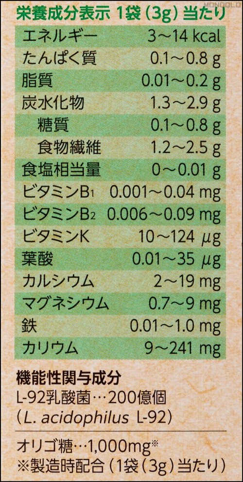 【成分】低カロリーで余計なものが入っていない! 青汁おすすめ イメージ