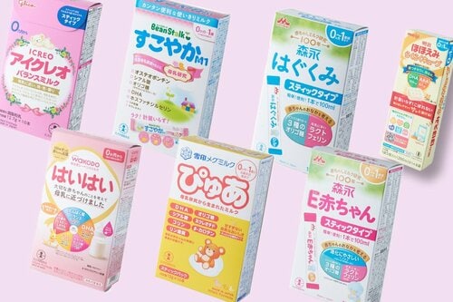 スティック型乳児用粉ミルクの選び方は？ スティック型乳児用粉ミルクおすすめ イメージ
