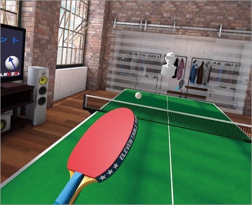 球を打つ感触まで感じられるリアルさ「Eleven Table Tennis」 イメージ