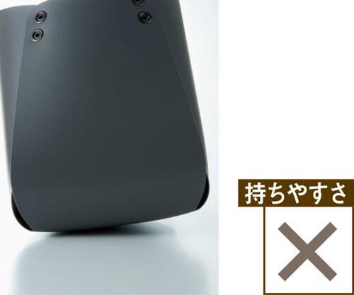 不安定で収納向きではない IKEAのマネジメントバッグ イメージ2