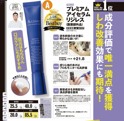 メンズ向けアイクリームのメリットは? メンズアイクリームおすすめ イメージ