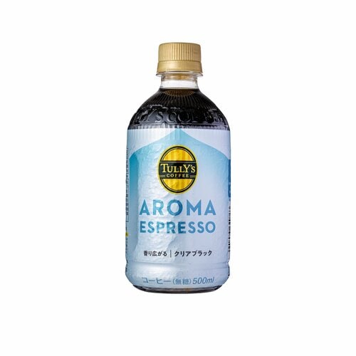 ブラックペットボトル・缶コーヒーおすすめ 伊藤園 TULLY'S COFFEE AROMA ESPRESSO クリアブラック イメージ
