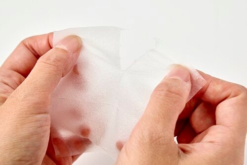 切り取り線があっていくつかに分けられるタイプ 目元パックおすすめ イメージ