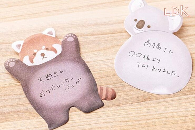 このメモで渡されたらホッコリしちゃう！ 文具女子のおすすめメモ&スタンプを紹介【LDK】