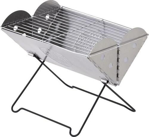 焚き火台おすすめ ユーコ フラットパックポータブル グリル＆ファイヤーピット イメージ