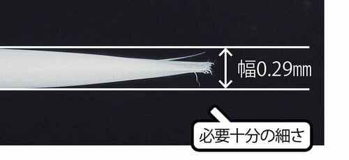 【ハケの先端】1位と遜色ない細さ プラスチック用接着剤おすすめ イメージ