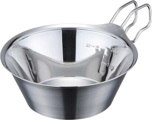 山谷産業:TSBBQ  ステンレスシェラカップ 320 TSBBQ-012:キャンプ用食器