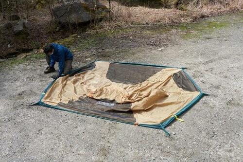 おすすめポイント1：設営が簡単 イメージ