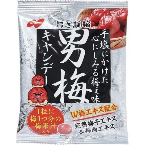 20位: 一粒に梅1つ分の果汁が入ったノーベル「男梅キャンディー」 塩飴おすすめ イメージ