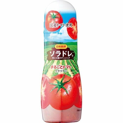 日本食研:ソラドレ。 空と大地のドレッシング まるごとトマト