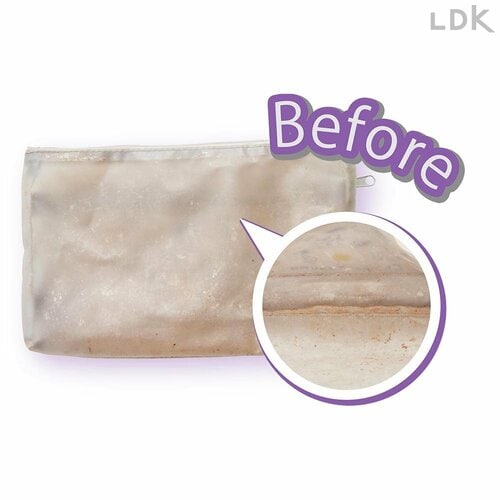 Before メイクポーチ汚れの掃除方法おすすめ イメージ