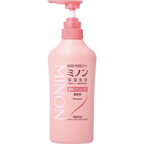 女性向けスカルプシャンプーおすすめ ミノン 薬用ヘアシャンプー イメージ