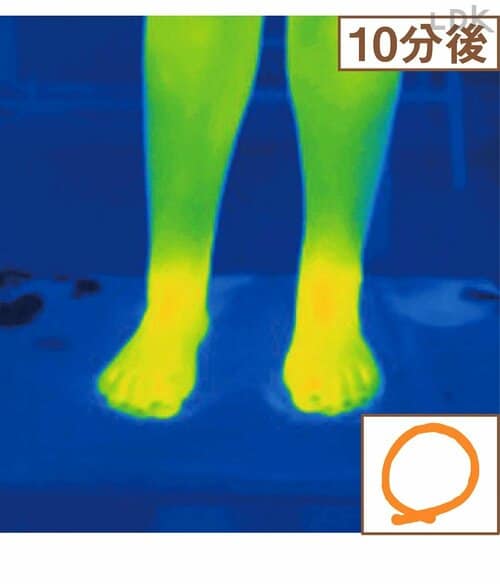 足全体の温度が低め 入浴剤おすすめ イメージ