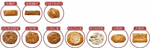 べっ甲屋「真空さつまあげ 10パック詰め合わせ（種類はおまかせ）」 さつま揚げおすすめ イメージ3