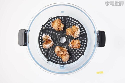 【から揚げ(調理)】揚げ物はちょっと粉っぽい ノンフライヤーおすすめ イメージ