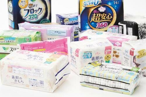 夜用ナプキン4製品を4つのテストで検証! イメージ