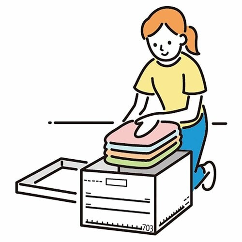 迷ったら一時保管場所に入れて保留 イメージ