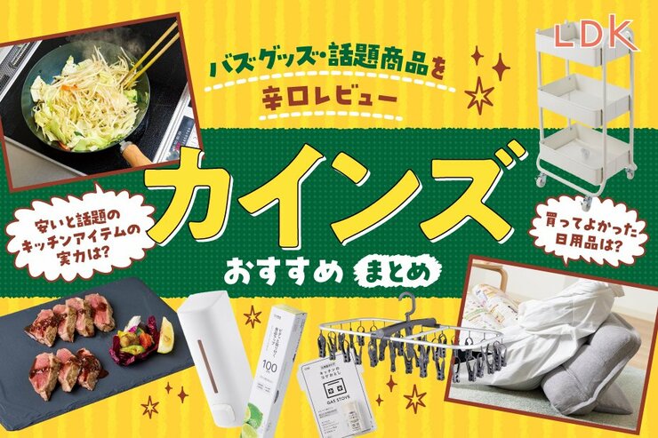 【LDK公式】カインズのキッチン・掃除便利グッズのおすすめ18選。買ってよかった日用品を紹介【2025年】