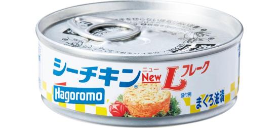はごろもフーズ:シーチキン New Lフレーク 4缶:缶詰