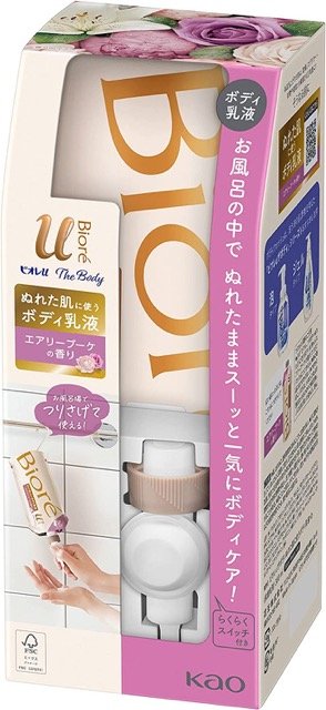 ビオレ u ザ ボディ「ぬれた肌に使うボディ乳液」 インバスボディクリームおすすめ イメージ