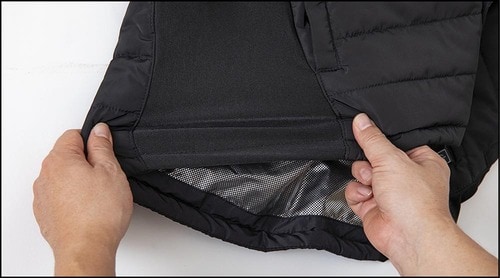 サイドは伸縮性のある素材 イメージ