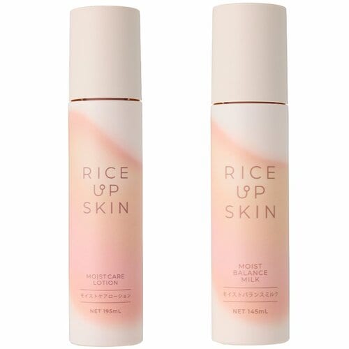 化粧水&乳液おすすめ ライスアップスキン モイストケアローション/バランスミルク イメージ