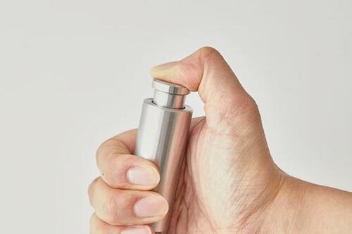 【11位】HALIX「ステンレス製ミル ワンプッシュ式 2個セット」 ペッパーミルおすすめ イメージ