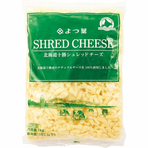 よつ葉乳業 よつ葉北海道 十勝シュレッド チーズ イメージ