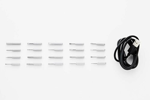 ビット数は20個で最低限はそろう 電動の精密ドライバーの実機検証(hans-on-review)の写真おすすめ イメージ