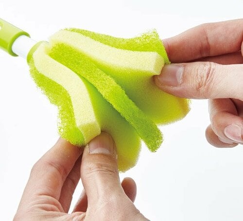 角がボトルの隅にしっかり届く！ イメージ