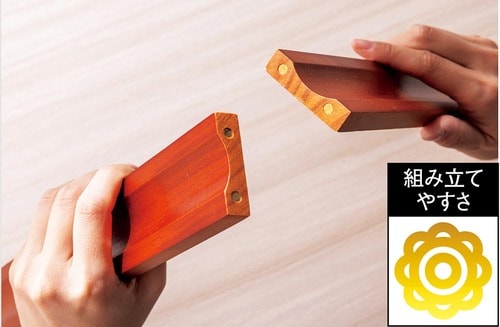 レールの組み立てがラク パターマットおすすめ イメージ