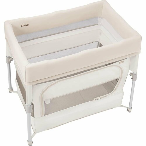 ベビーベッドおすすめ コンビ すくすや トモネル ベビーベッド コンパクト イメージ