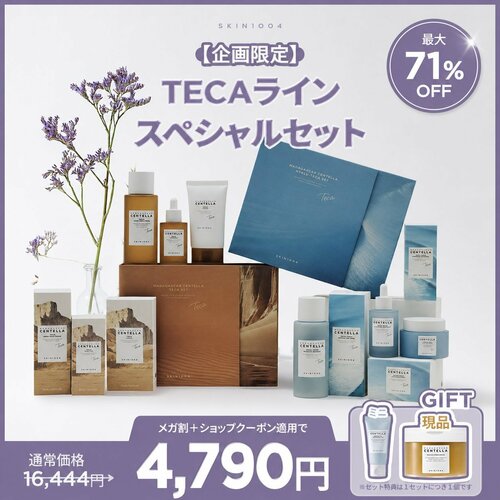 Qoo10メガ割おすすめ SKIN1004 企画限定TECAラインスペシャルセット イメージ1